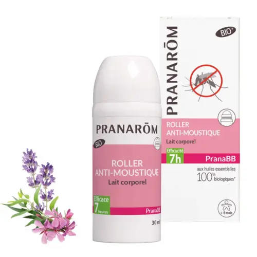 Pranarom- Roller BIO Anti-moustique +6 mois