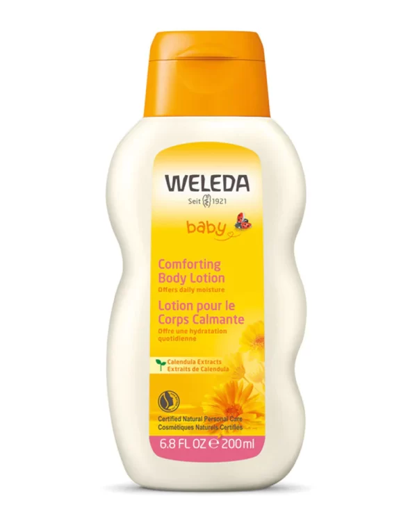 WELEDA - Bébé - Lait Corporel au Calendula, 200ml