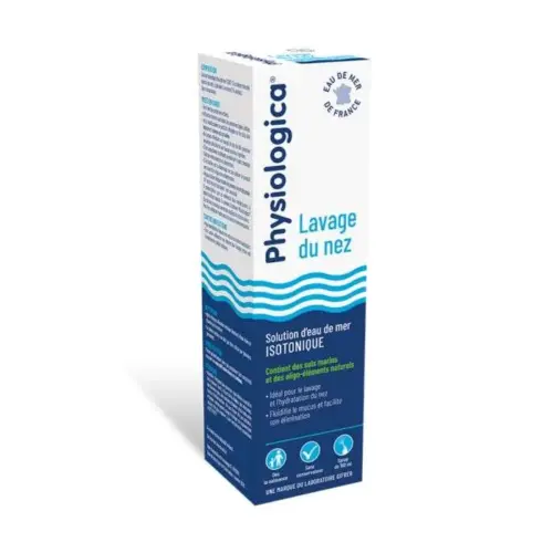 GIFRER Lavage Du Nez Solution eau de mer Isotonique Spray 100ml