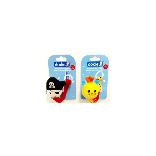 DODIE Attache-sucette doudou Rouge Pirate