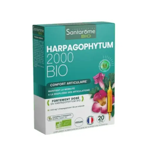 Santarome Harpagophytum Bio 2000 20 Ampoules
