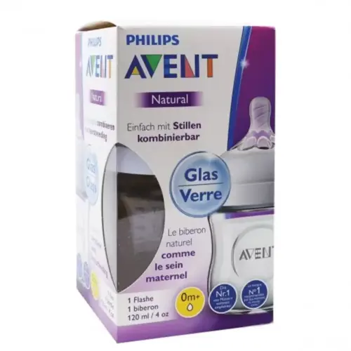 Avent Biberon Natural en Verre - 120ml