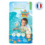 Tidoo 12 Couches de Bain Taille 3 4-9kg Hypoallergéniques