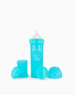 TWISTSHAKE Biberon anti-colique 330 ml 4 mois+ / BLEU