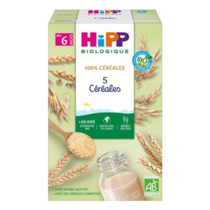 HiPP 5 Céréales dès 6/8 Mois Bio 250 g