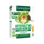 Santarome Artichaut Bio Radis Noir Bio 20 Ampoules