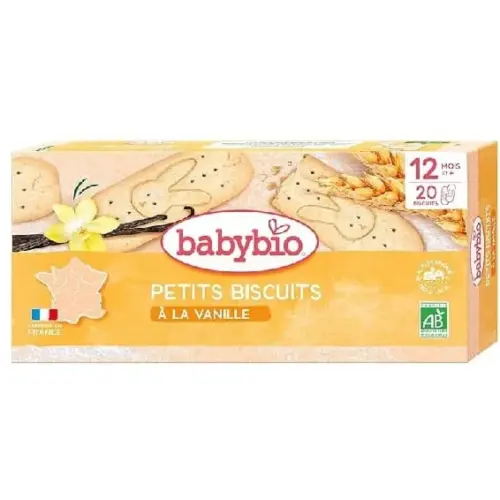 Babybio Boudoirs Biscuits À Vanille 120g +12 mois