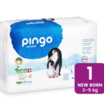 Pingo Couches Écologiques Taille 1 - (2-5Kg) 27 Unités