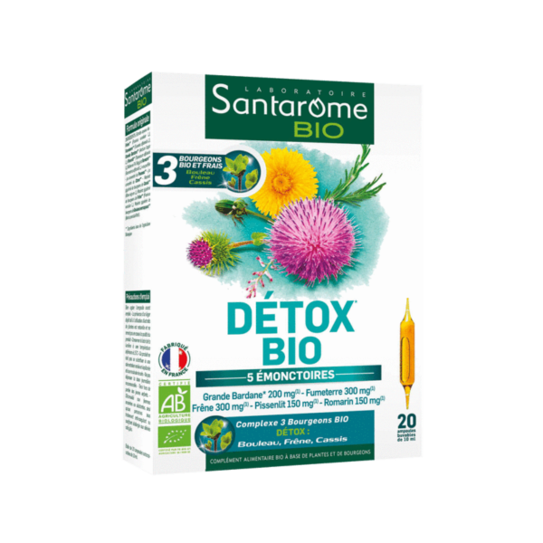 Santarome Détox Bio 20 Ampoules