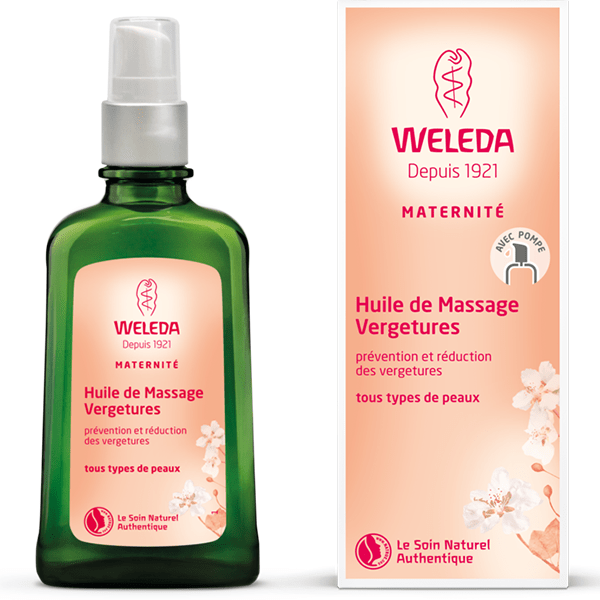 Weleda Huile de Massage Vergetures 100 ml - Redcare Pharmacie