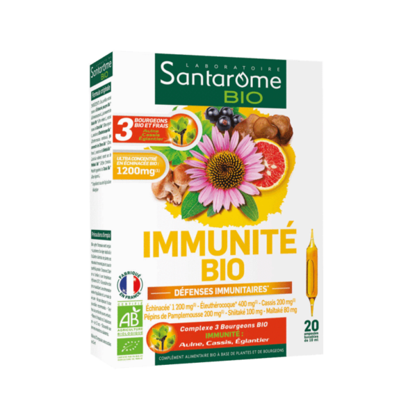 Santarome Immunité Bio 20 Ampoules