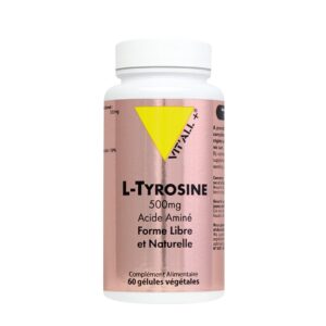 Vittal L-Tyrosine 500mg 60 gélules