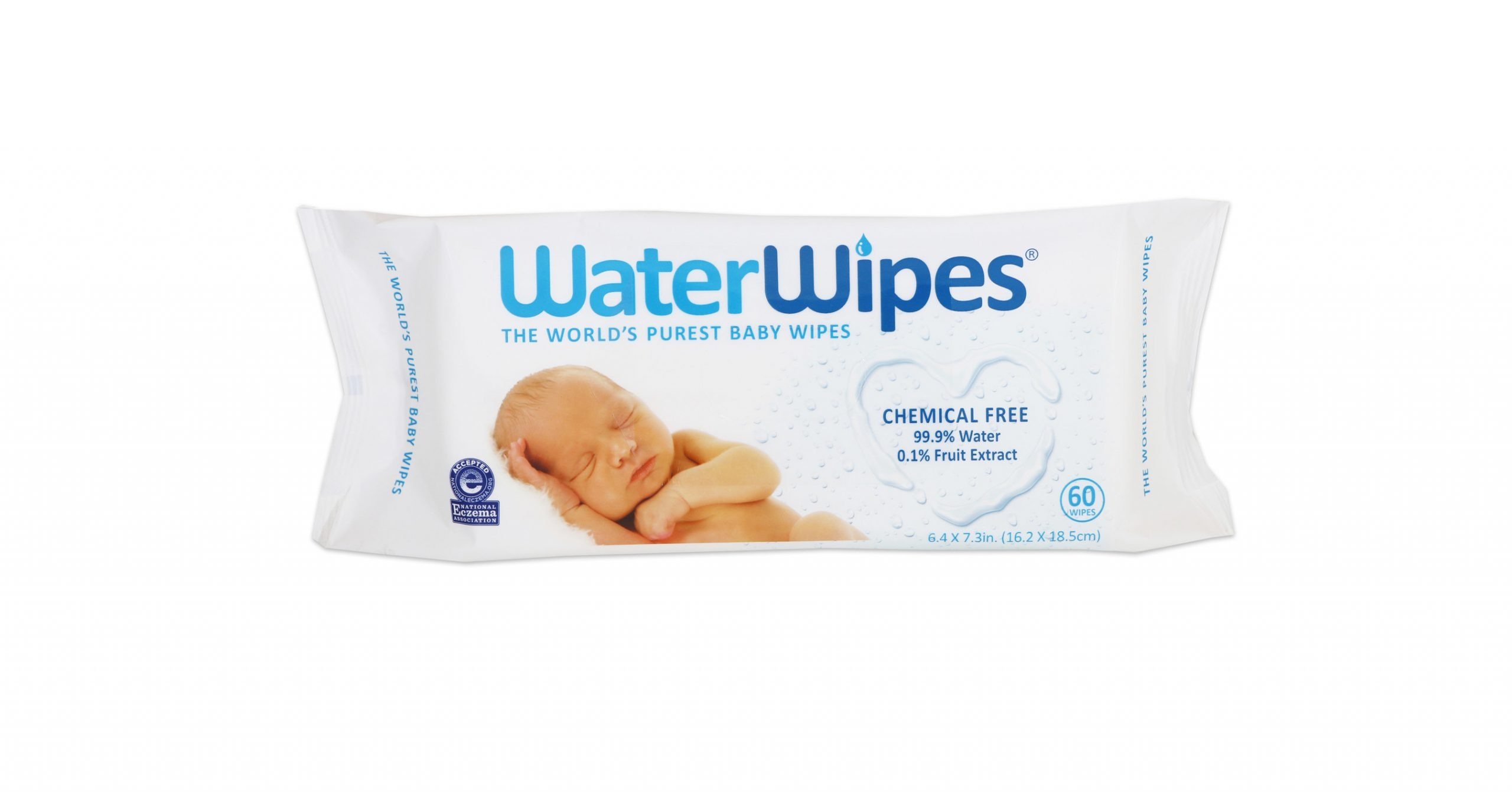 WaterWipes - Lingettes nettoyantes texturées 60 unités