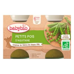 Petits pois dès 6 mois 2 x 130g