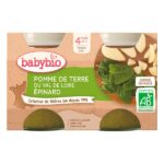 Petits pots pomme de terre epinards 2 x 130g - dès 4 mois