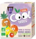 Cool Fruits Pomme Mangue Ananas Acérola 4 Gourgde De 90g