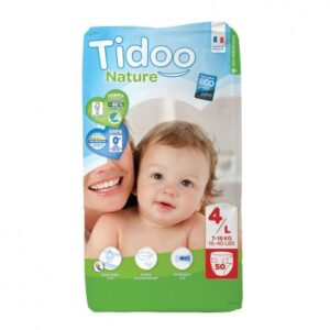 TIDOO COUCHE TAILLE 4/L 7-18KG 50 Unités