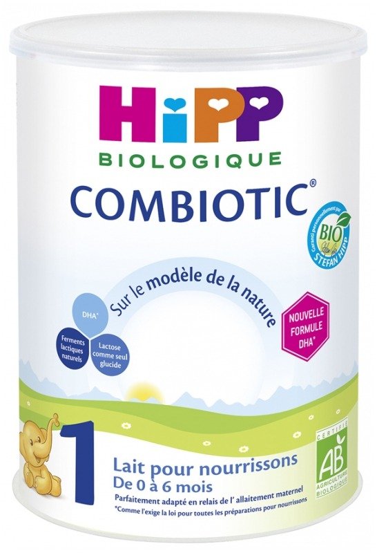 HiPP Combiotic 1 Lait pour Nourrissons de 0 à 6 Mois Bio 800 g