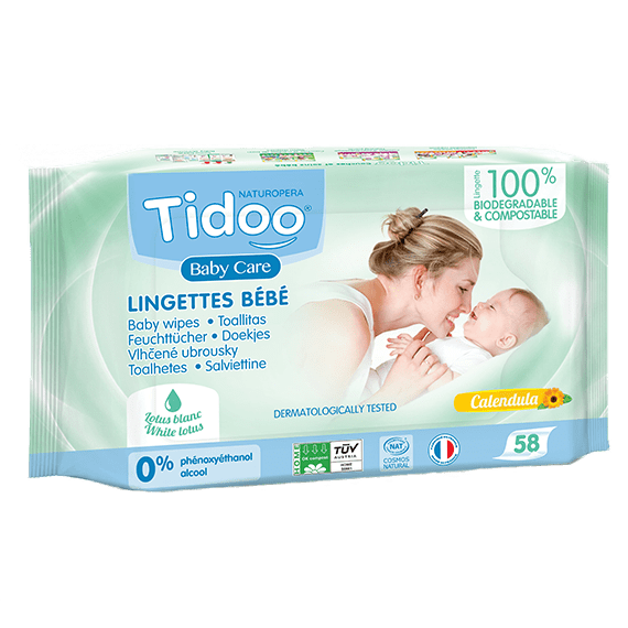 Gel Lavant Ultra-Doux Bébé Tidoo - Produit Toilette Soin Bébé Bio