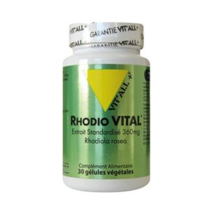 VitaLL+ Rhodio Vital 360mg 30 gélules