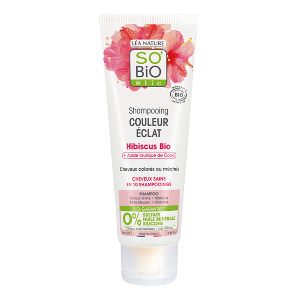 So Bio Shampoing Couleur Eclat Hibiscus 250Ml