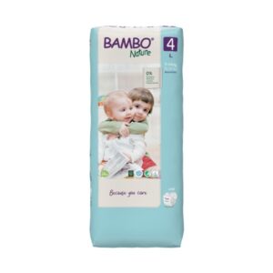 BAMBO NATURE couche bebe taille 4, 7-14KG 48 Unités