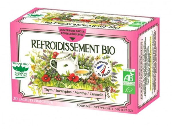 Tisane Refroidissement Bio - 20 sachets - Romon nature BIO