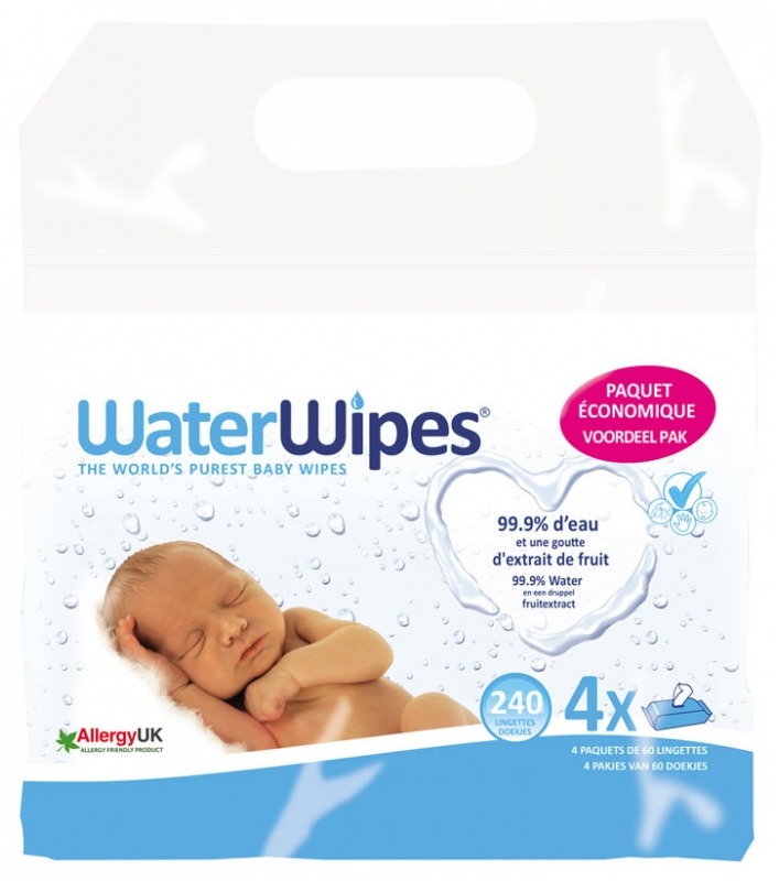 Lingettes bébé à l'eau BabyOops