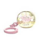 Attache sucette/S PREMIUM SOOTHER CLIP GOLD Rose (Copie)