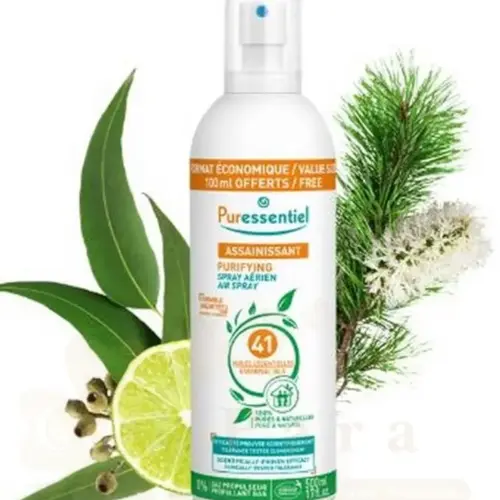 PURESSENTIEL ASSAINISSANT SPRAY AÉRIEN AUX 41 HUILES ESSENTIELLES 500 ML