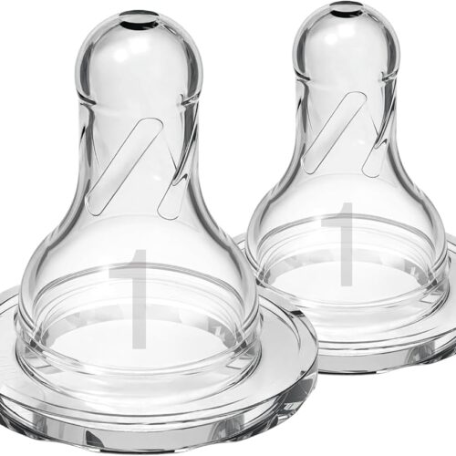 Dr Brown Options – Tétine à col Étroit, Transparent, +0 mois