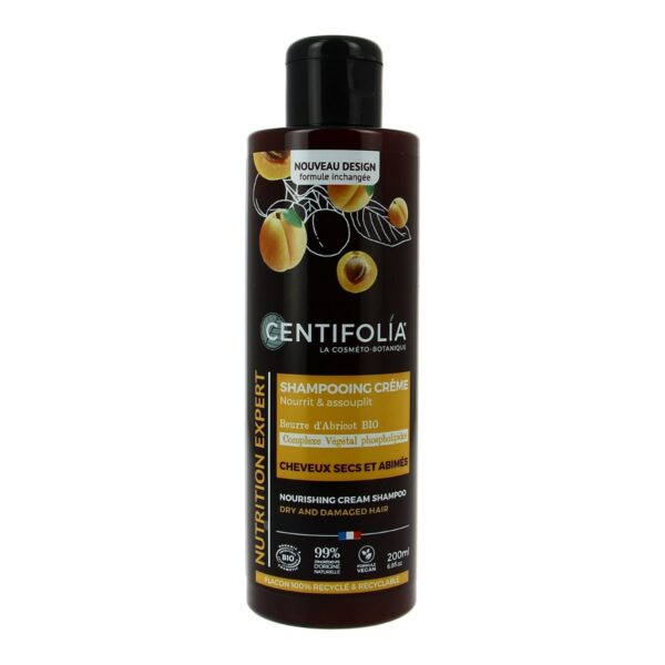 Centifolia Shampooing Crème Cheveux Secs 200ml Bio