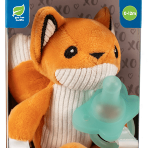 DR.BROWN'S Franny The Fox Lovey Avec Tétine Aqua One-Piece