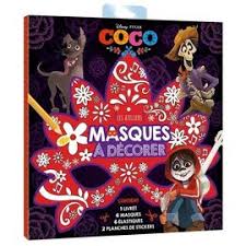 Masque à décorer coco - Les Ateliers 5ans