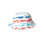 TINY TWINKLE SUN CHAPEAU TRIBAL FISH 0-6 MONTHS ( SMALL ) UPF 50 +