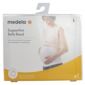 MEDELA Bande ventrale de soutien BLANCHE TAILLE L