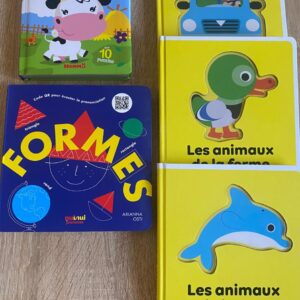 Pack de livres découverte + 2 ans