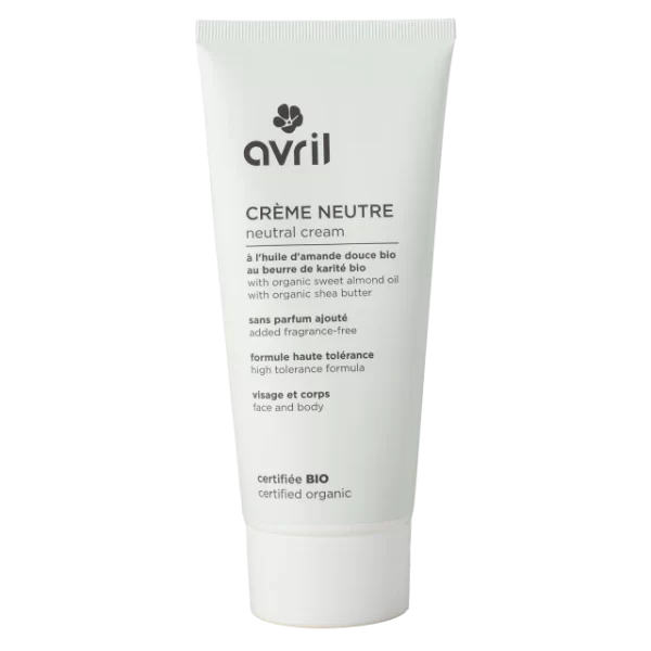 AVRIL CRÈME NEUTRE 200 ML - CERTIFIÉE BIO