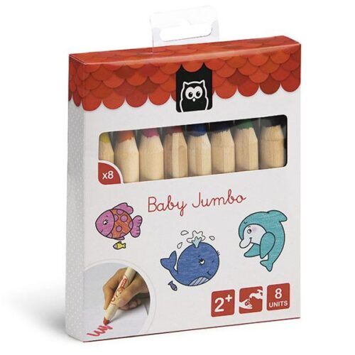 Eurekakids - crayons de couleur Baby jumbo