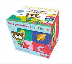 Mes premières notions – Coffret avec 1 livre et 4 cubes