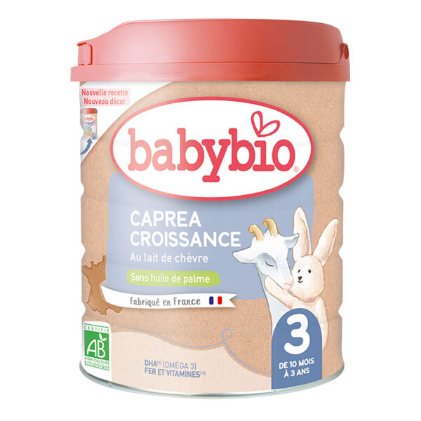 Lait de Croissance Bio : lait infantile bio 3ème âge pour bébé sans huile de  palme - Good Goût