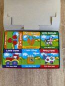 pack de 6 Imagiers en anglais Early Learning Little Farm