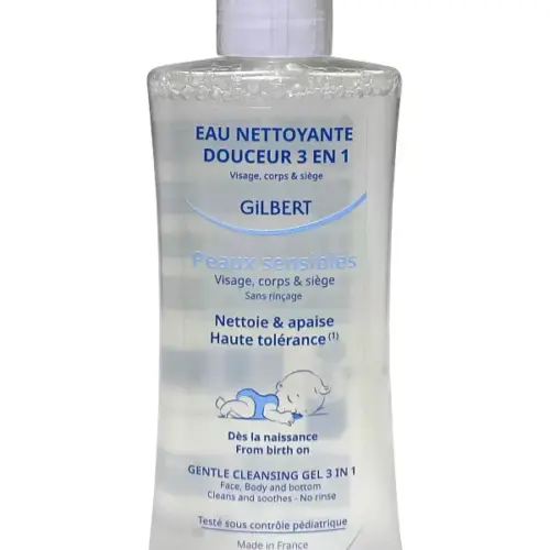 Gilbert Eau Nettoyante Douceur 3en1 Bebe 200ml