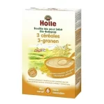 Holle Bouillie bébé aux 3 céréales 250g - Dès 6 mois