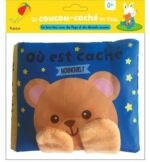 Livre en tissu Où est caché Nounours ? + 0 mois