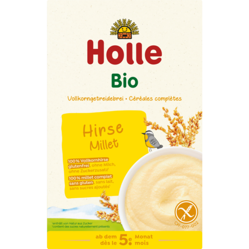 Holle Bouillie de millet pour bébé 250g - Dès 4 mois
