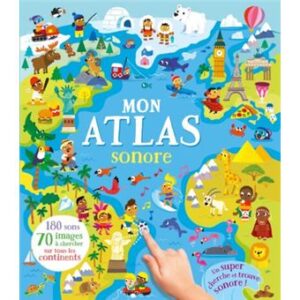 Livre sonore Cherche et trouve Atlas180 sons