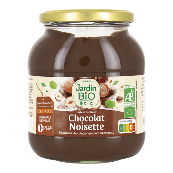 Jardin Bio Pâte à Tartiner Chocolat Noisette 750g