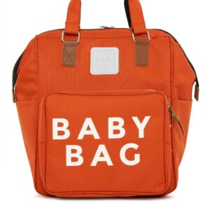 Sac À Dos À Langer Backpack ORANGE – Bagmori