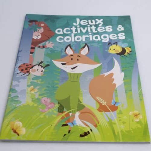 Renard - Jeux activités & coloriages